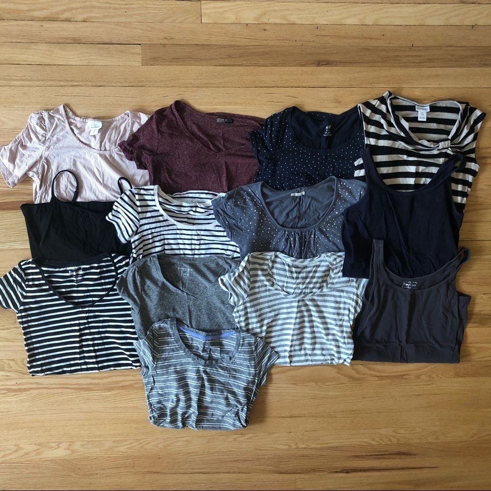 Maternity Shirts & Tops Lot